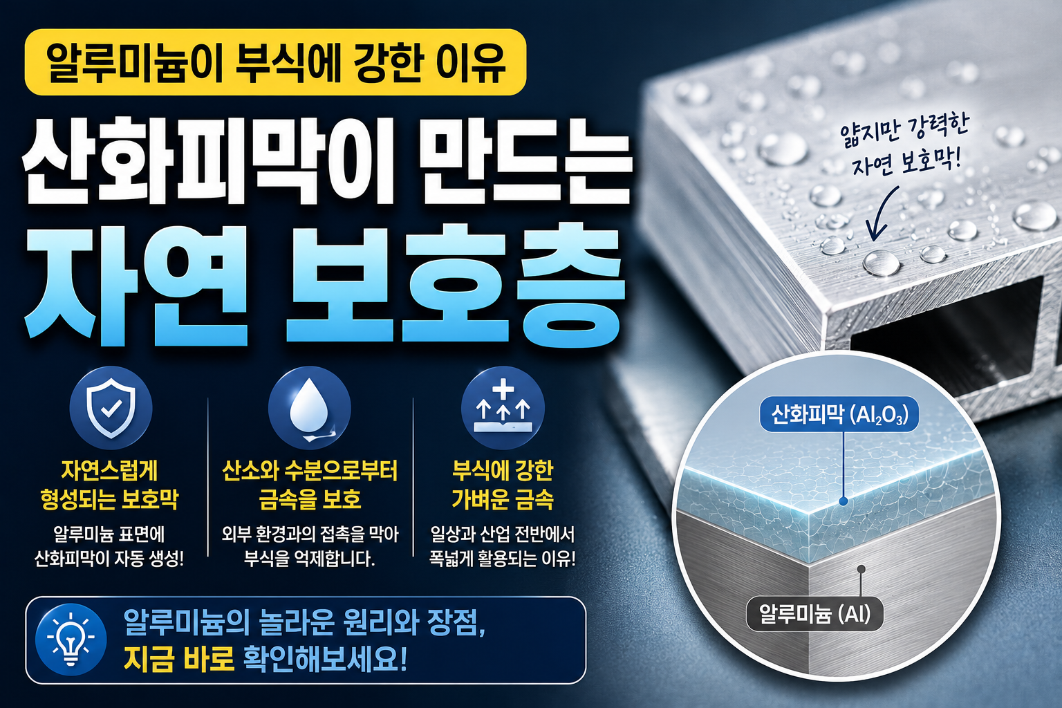 알루미늄이 부식에 강한 이유