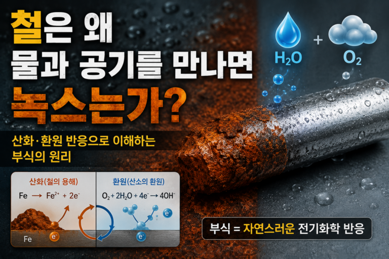 철은 왜 물과 공기를 만나면 녹스는가