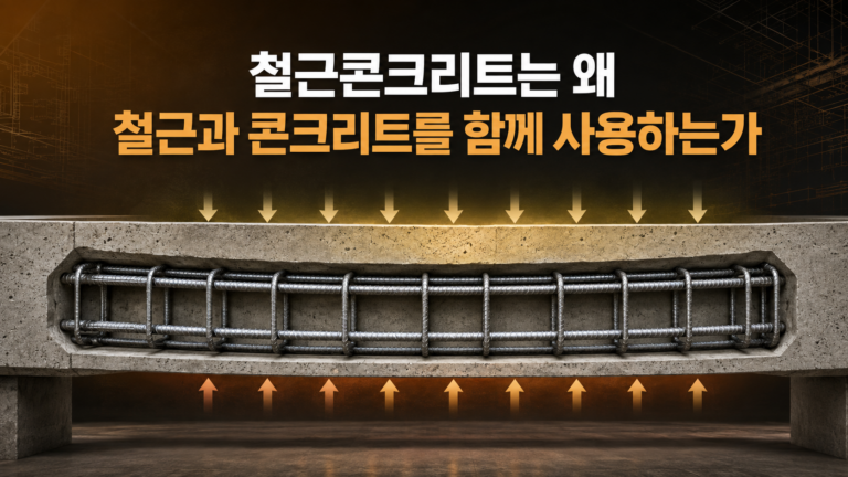 철근콘크리트는 왜 철근과 콘크리트를 함께 사용하는가