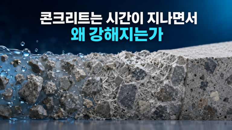 콘크리트는 시간이 지나면서 왜 강해지는가